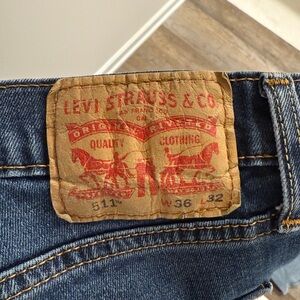 Levi's Indigo Denim Jeans size 36/32